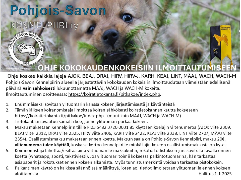 2026ohje kokokaudenkokeeseen iolmoittautumiseen